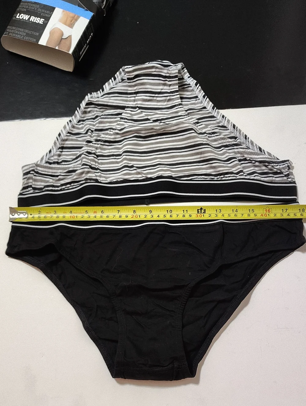 Vtg Men's Low Rise Briefs Underwear By Kmart Assorted Colors - 4 Pack - Size XL
